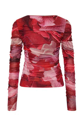 Flora Mesh Top